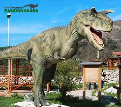 쥬라기 동상 살아있는 공룡 전시회