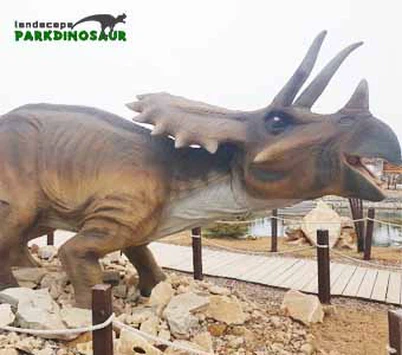 거대한 애니마트로닉스 공룡